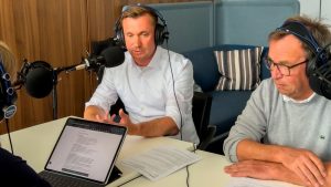 Andreas Raschke von der Generalstaatsanwaltschaft Frankfurt und Andreas Glotz, Geschäftsführer der Deutschen Gesellschaft für Geldwäscheprävention im Interview